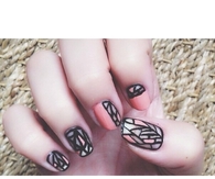 Geometric nails