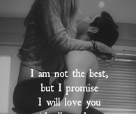 I am not the best