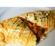 Fried rice omelette 