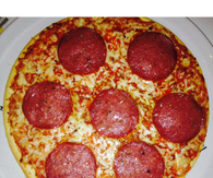 Pepperoni pizza