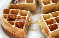 Syrup waffles