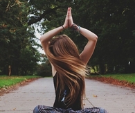 Flowing hair