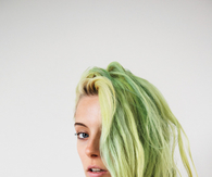 Green hair do