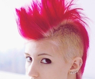 Pink mohawk