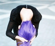 Lavender purple hair