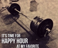 Its time for happy hour at my favorite bar