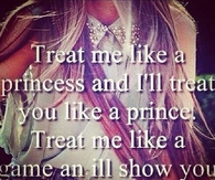 Treat Me Like A Princess