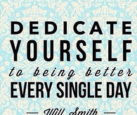 Dedicate Yourself