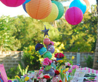 Fairy tale theme table settings