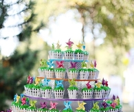 Spring party cupcakes