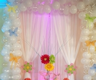 Butterflies and flowers baby shower