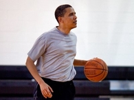 hoop dreams of a president- Barack Obama