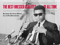 BEST DRESSED ATHLETE OF HIS TIME, Ali