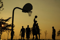 OUTDOOR BALL- BASKETBALL PLAYERS