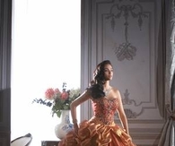 Beautiful Amber Gown