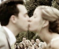 Perfect wedding day picture