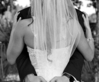 Beautiful wedding love pose