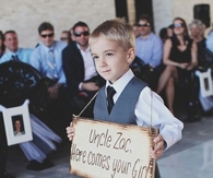 Here comes your girl wedding sign