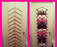 Bra hanger organization