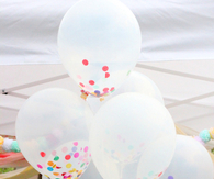 Confetti balloons