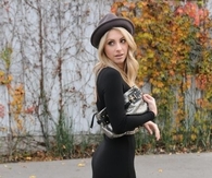 Black Maxi Skirt Street Style