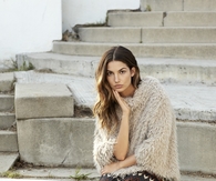 Patterned Maxi Skirt with Faux Fur & Boots