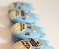 Blue Cat Macaroons