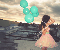 Girl with Balloons