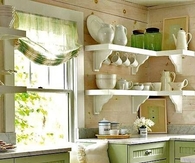 Built in Window Seat in Kitchen