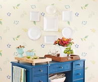 Desk Refurbished into Island on Wheels