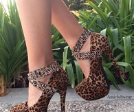 Leopard Print Pumps