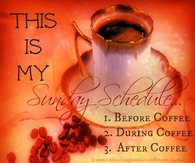 My Sunday Schedule