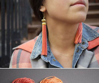 DIY Tassel Earrings