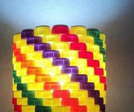 Beautiful colorful lamp