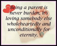 Being a parent