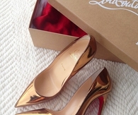 Copper Stiletto Pumps