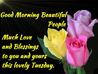 Good Morning tuesday