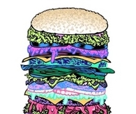 Psychedelic Hamburger
