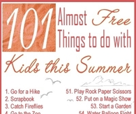 101 Things to do with kids this summer