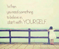 Start with yourself
