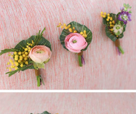Flower pins