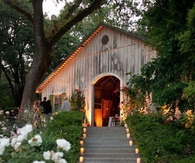 Garden candle decor