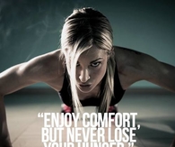 Enjoy comfort but never lose your hunger