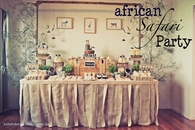 African birthday party