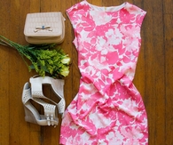 Pink & White Summer Dress