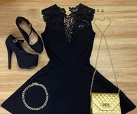 Little Black Dress & Accessories