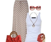 Maxi Skirt & Accessories