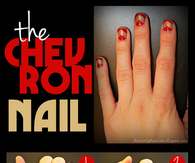 DIY Chevron Nails
