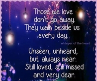 those we love
