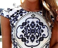 Pretty dress pattern